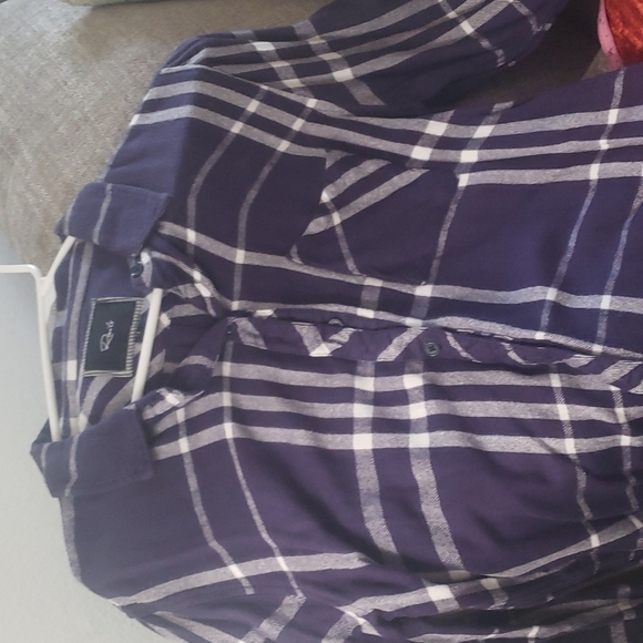 Rails hunter navy plaid flannel - Picture 2 of 4